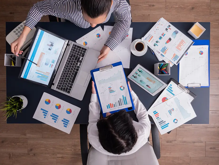 KGS team processing and validating structured business data